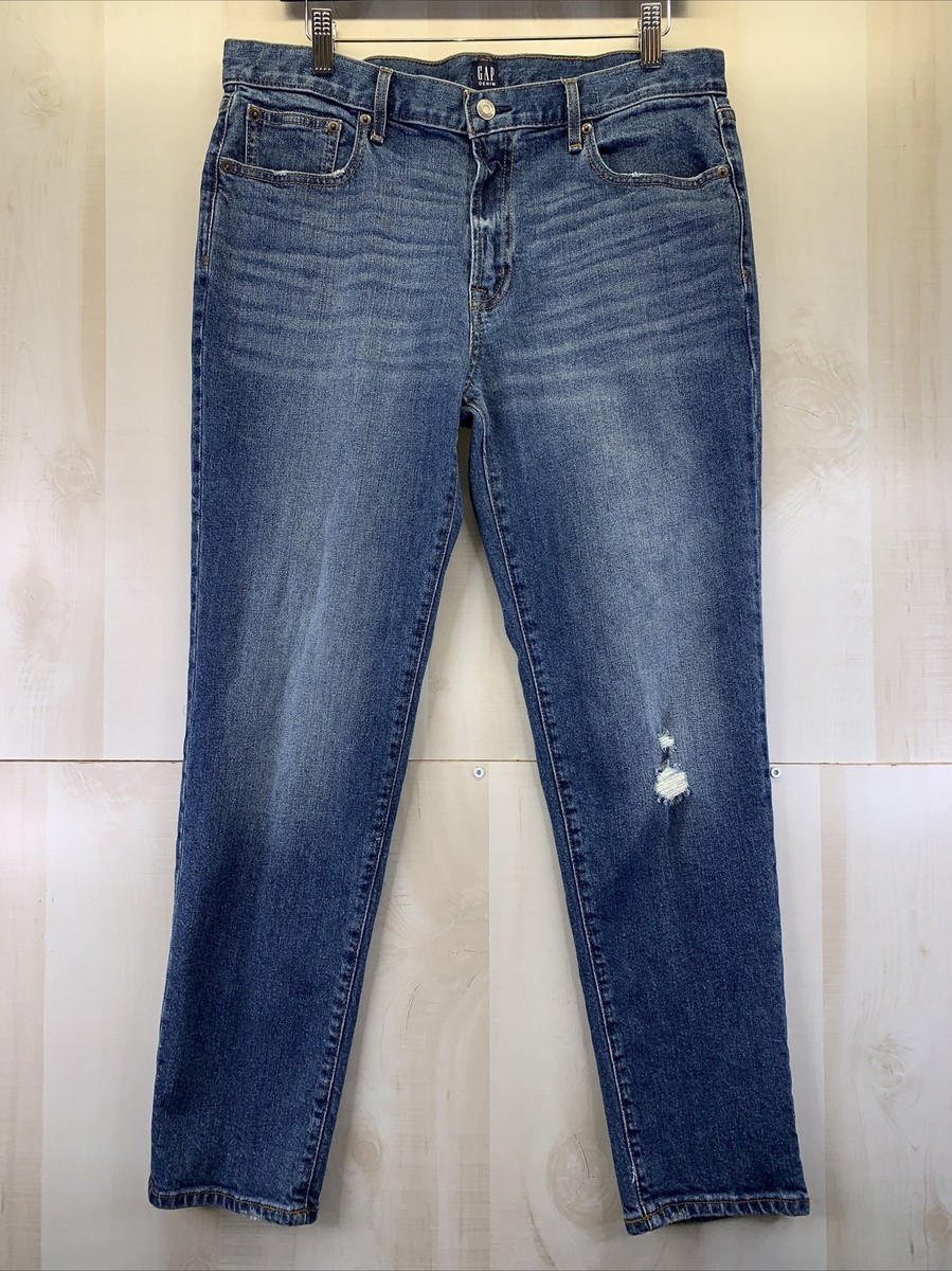 Gap Denim Best Girlfriend Distressed Jeans Women's SZ 29-4981 | eBay