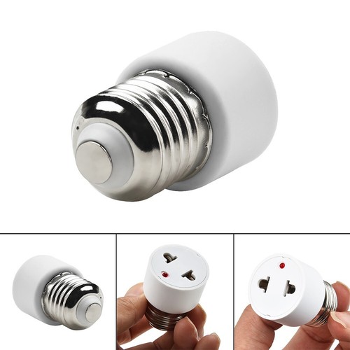 E27 To US/EU Screw Socket Lamp Light Holder Bulb Convert To Power Female Outlet - Picture 6 of 22