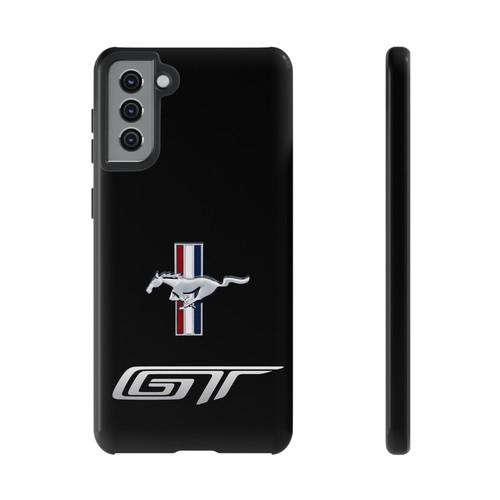 Black Tough Cases For iPhones, Samsung Galaxy Google Pixel Mustang GT Racing - Picture 193 of 210