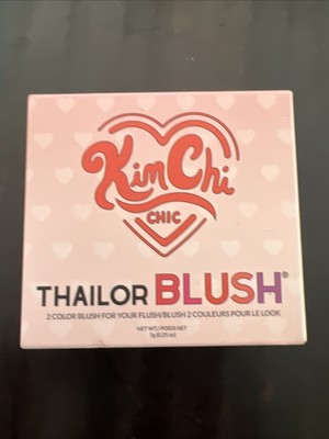 Kim Chi Chic Thailor Blush New Nib Shade 02 Mercedes R Duo Powder