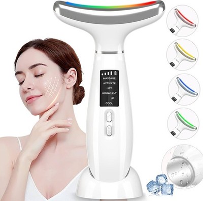 EMS Gua Sha elektrisch Gesichtsmassagegerät Anti Aging Face Massager Facelift