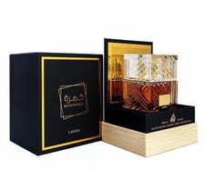 Lattafa Khamrah Unisex Eau De Parfum Spray Long Lasting 3.4fl oz. Spicy-Woody
