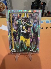 2025 Topps Chrome Football Jayden Reed Raywave Refractor #107