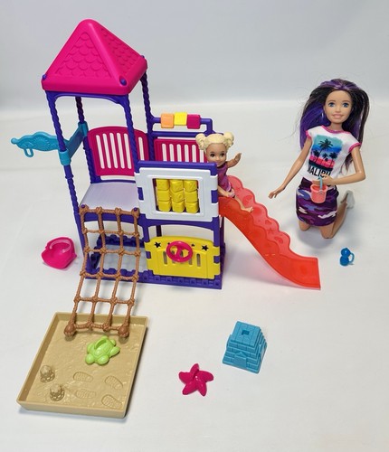 Mattel Barbie Skipper Babysitters Inc Playground Playset Dolls & Accessories