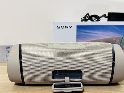 Sony SRS-XB43 EXTRA BASS Bluetooth Speaker IP67 Taupe Beige Box AC