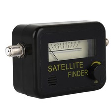 9501 Satellite Finder With Black Background And Yellow Sat Finder 13-18V DC