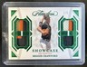 2023 Panini Flawless Reggie Crawford Showcase Patch Emerald #/5 Giants