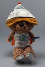 Sleepy Caps Dan Dee 13" Plush Tommy Bear Stuffed Animal Jammies See Pics S3