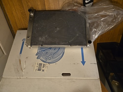 #ad 1967 Camaro Bbc Be Cool 62168 Radiator Factory Fit Natural Finish Auto Trans 29quot; $500.00