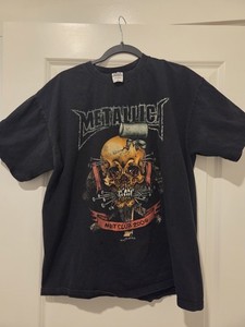 Metallica Rare Pusshead Met Club 2004 XL t shirt  vintage