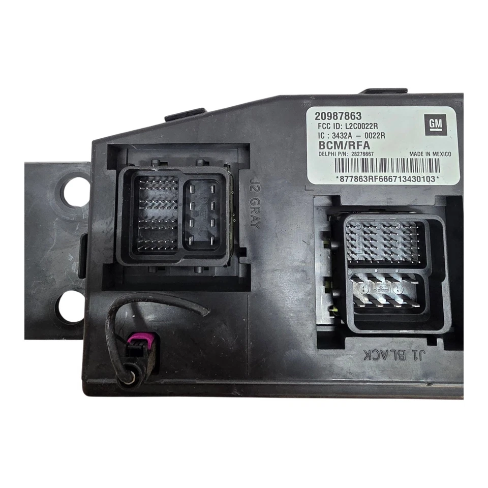 20987863 Chevy Colorado GMC Canyon BCM Módulo de control de carrocería Hummer H3 Foto 2 de 4