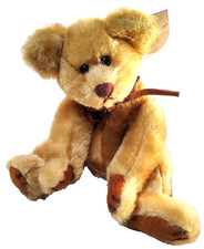 RUSS BERRIE BEARS FROM THE PAST - 8" PLUSH BEAR - BLAIR