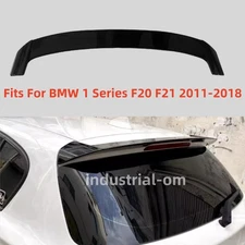Gloss Black  Car Rear Trunk Spoiler Wing Fits For BMW 1 Series F20 F21 2011-2018