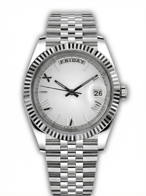 Day Mod   White Gold · White Roman Dial   40mm   Automatic