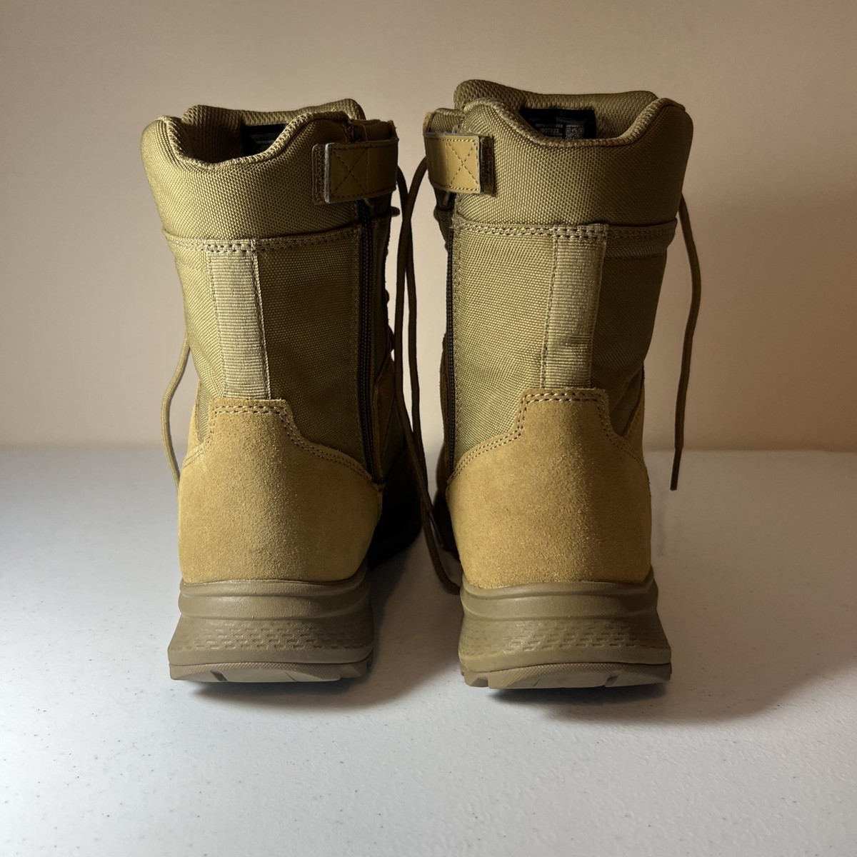 Tactical Zip Boots for Men Maverick Brown Military Style freesoldier-boots-8-inch-ultra  main image 2