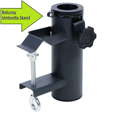Adjustable Table Balcony Umbrella Parasol Holder Clamp Garden Sun Shade Outdoor