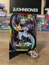 2024 Panini Select | Rookie Brock Bowers #118 (RC) | Red & Yellow Shock Prizm