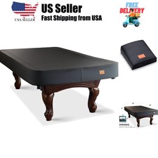 Heavy Duty Leatherette Billiard , Waterproof  Tearproof Covers for Pool Tabl...
