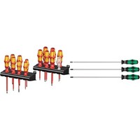 Wera Kraftform Big Pack 100 Vde, Schraubendreher Set 14-Teilig, 05105631001 Kraf