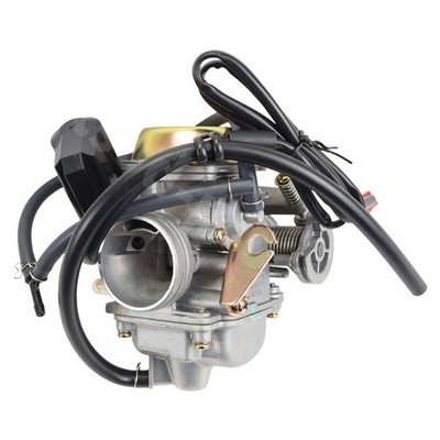Vergaser komplett mit E-Choke Ø 24mm für Keeway / Kymco / Malaguti / PGO 125-150