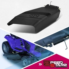 Matte Black 42" Deflector Shield Kit Chute Cover for Riding Mowers Lawn Tractors