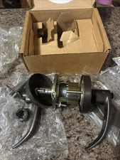 Sargent 10 Line Door Lever Lock, No Keyed Cylinder Or Key For Parts!