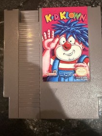 Kid Klown in Night Mayor World Nintendo Nes Cleaned & Tested Authentic