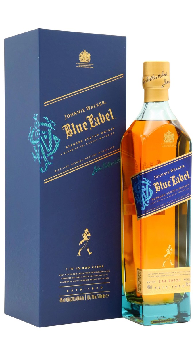 Johnnie Walker Blue Label Blended Scotch Whisky 70cl UK