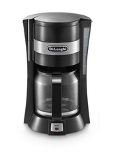 De'Longhi ICM15210.1 Filter Coffee Machine Maker Ground Coffee 900W 1.3L - Black