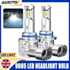 AUXITO CANBUS 9005 LED Headlight Super Bright Bulbs Kit White High/Low Beam HB3