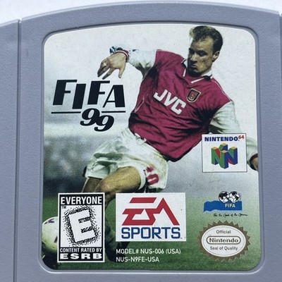 FIFA 99 Nintendo 64 N64 Authentic Cleaned Tested Authentic World