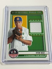 2023 USA Baseball Stars & Stripes U-18 World Cup Brazil Materials Vitor Belo
