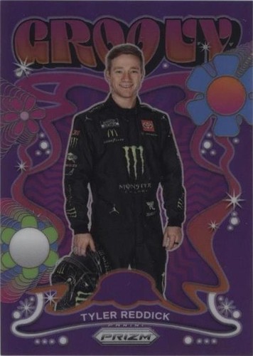2024 Panini Prizm NASCAR Racing Groovy Insert #1 Tyler Reddick | eBay