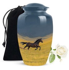 Horse Adult Ashes Urn Funeral Urns For Adult Ashes Men Memorial Ash Urn