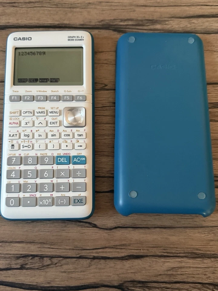 Calculatrice Casio Graph 35+E II mode examen , fonctionnelle . - Photo 2/4