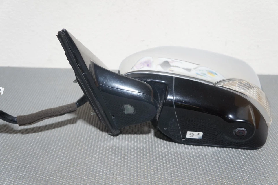 Espejo retrovisor izquierdo Infiniti QX80 2014-2018 lado del conductor punto ciego cámara cromo Foto 3 de 4