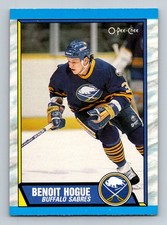 #201 Benoit Hogue 1989-90 O-Pee-Chee Buffalo Sabres