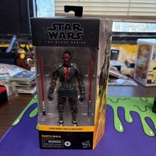 Hasbro Star Wars the Black Series The Clone Wars Darth Maul New Sealed