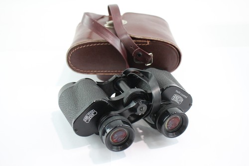 Binoculares multicapa Carl Zeiss Jena Jenoptem 8x30w funcionando mecánicamente