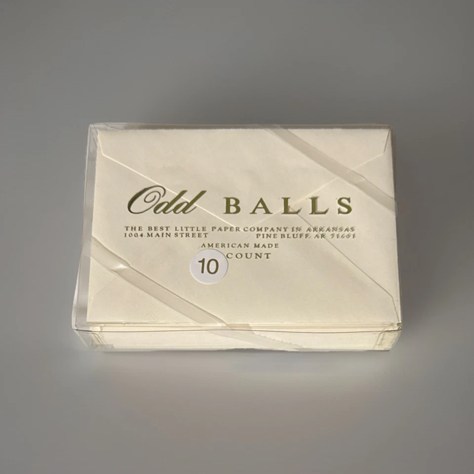 Tarjetas de Cuadernos Vintage Oddballs Acuarela Crudo - Oso de Peluche - Bebé - Paquete de 10 Foto 2 de 2