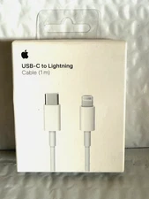Genuine Apple - 3.3' (1M) USB-C to Lightning Cable - White  NEW!!