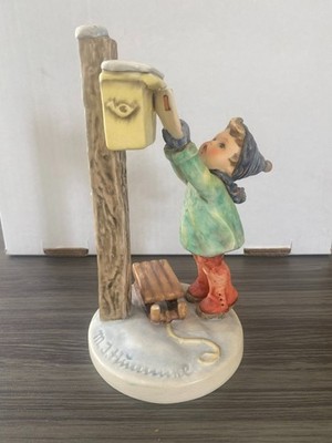 Hummel 340  Letter to Santa  TMK 6 Goebel W. Germany Figurine   Winter Scene