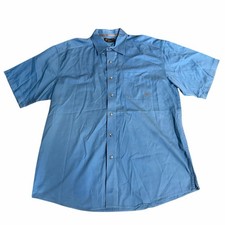 Ariat Men's Short Sleeve Button Down Shirt Size XL