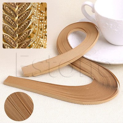 120 Stripes Quilling Paper 5mm Width Solid Color Paper DIY Hand Craft