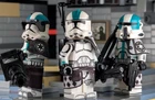 LEGO Star Wars Custom Minifig (3x) Howzer Company Clone Trooper Specialist Trio