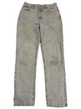 Vintage Calvin Klein Women  s Mid Rise Light Wash Jeans Sz 10 Made In the USA