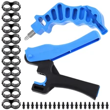 32Pcs Drip Irrigation Tubing Hole Punch Set, Drip Tube Hole Punch Fitting Insert