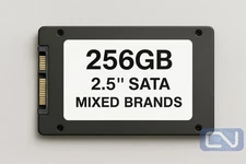 256GB 2.5" SATA Fully Tested Mixed Brands & Models Laptop SSD (One per Order)