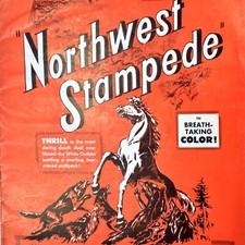 1948 Northwest Stampede Exhibitor Book Joan Leslie James Craig Jack Oakie