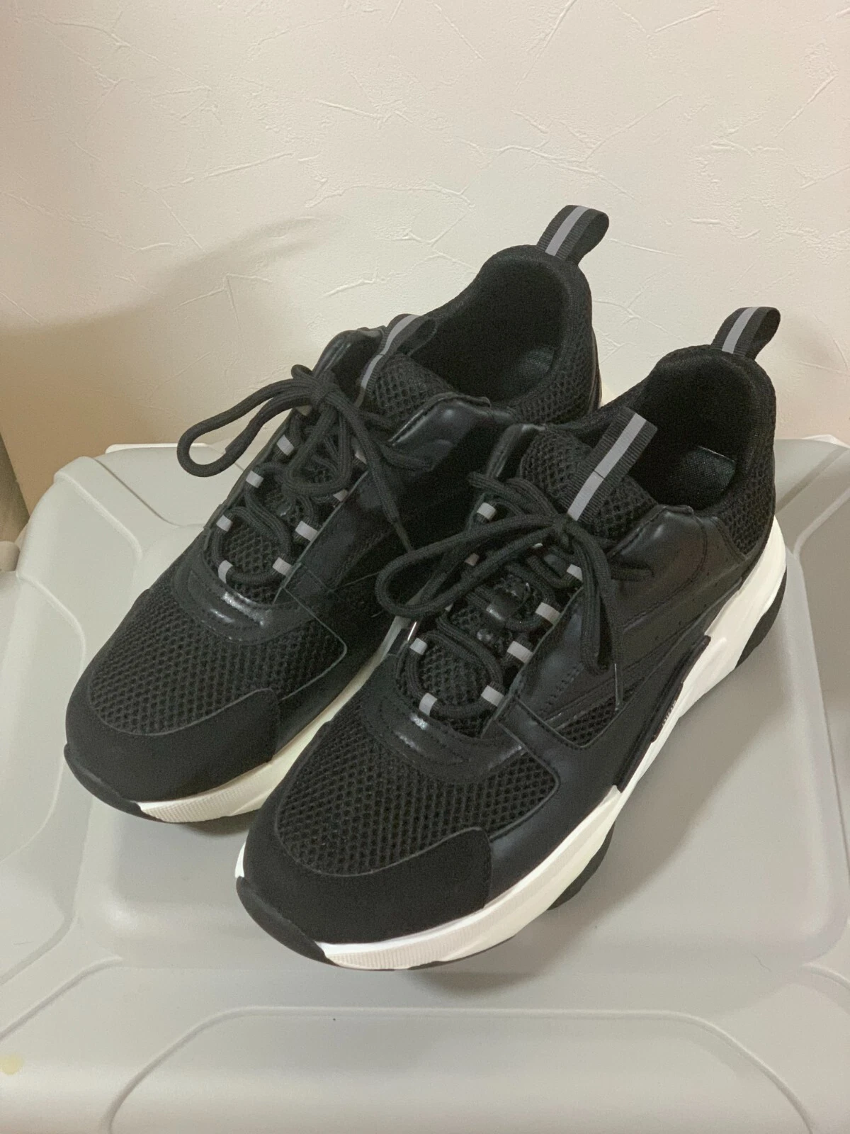 Baskets Christian Dior B22   Noir taille 10